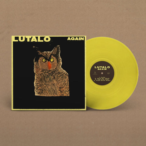 Lutalo - AGAIN - New EP Record 2023 Winspear Transparent Yellow Vinyl & Download - Indie Rock