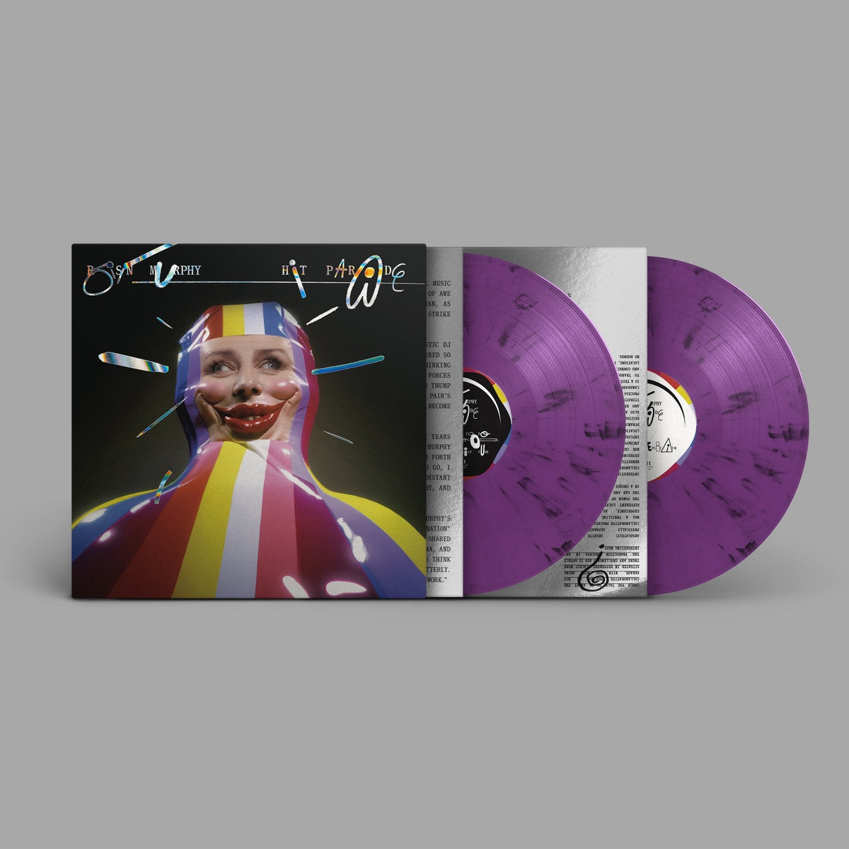 Róisín Murphy – Hit Parade (Deluxe Edition) - New 2 LP Record 2023 Ninja Tune Purple Marbled Vinyl, Foil print, Book & Download - Electronic / House / Balaeric / Nu-Disco / Trip Hop - Shuga Records
