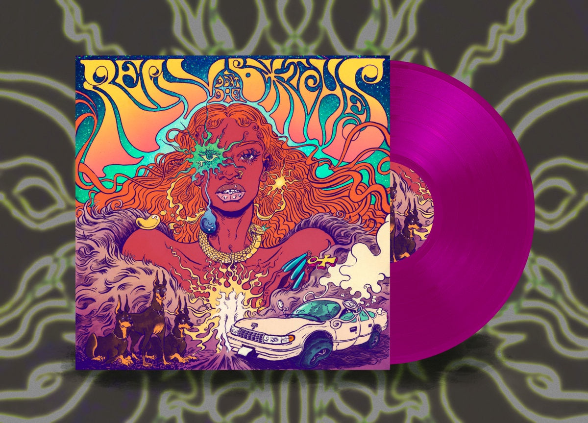 Kari Faux - REAL B*TCHES DON'T DIE! - New LP Record 2023 drink sum wtr Neon Violet Vinyl - Hip Hop - Shuga Records