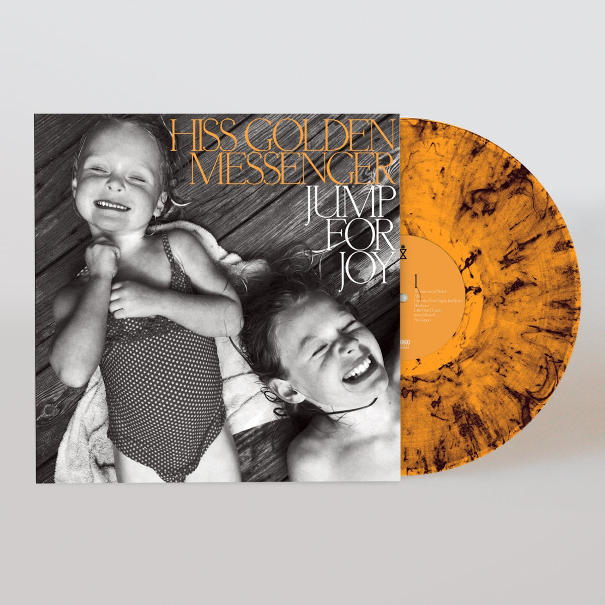 Hiss Golden Messenger – Jump For Joy - New LP Record 2023 Merge Orange & Black Swirl Vinyl - Rock / Americana
