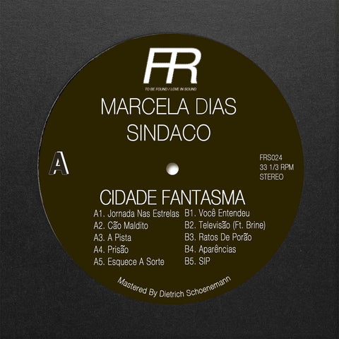 Marcela Dias Sindaco – Cidade Fantasma - New 12" EP Record 2023 Fixed Rhythms Vinyl - Electro / Techno