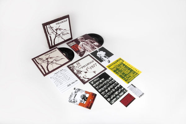 Pharoah Sanders - Pharoah (1977) - New 2 LP Record Box Set 2023 Luaka Bop Vinyl & Book, Poster, Sheet Music & More - Jazz / Soul-Jazz / Modal - Shuga Records