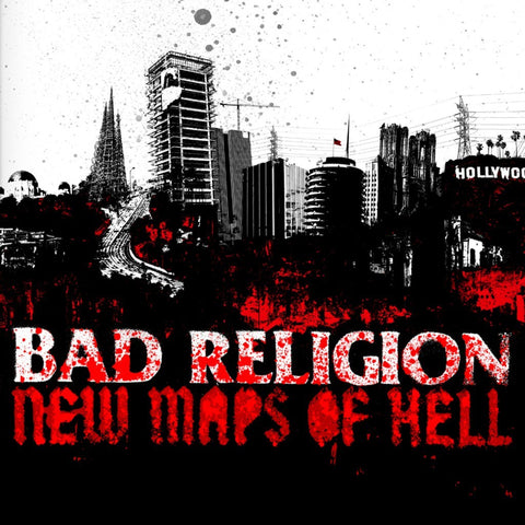 Bad Religion - New Maps of Hell (2007) - Mint- LP Record 2014 Epitaph Hot Topic Smoke Vinyl - Rock / Punk