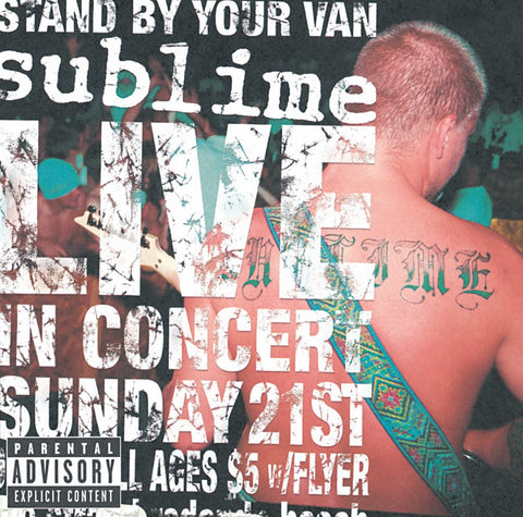 Sublime ‎– Stand By Your Van (Live)(1998) - New LP Record 2016 Geffen USA Vinyl - Rock / Ska / Punk