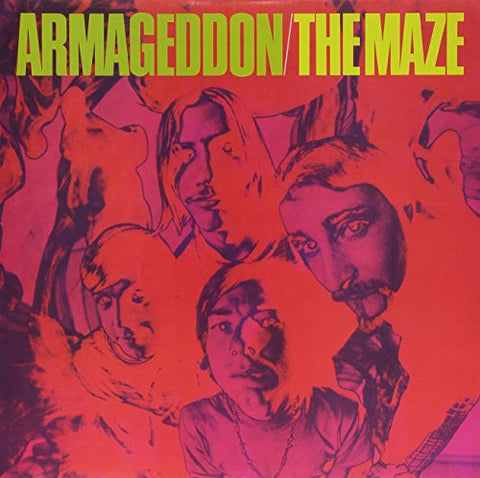 Armageddon - The Maze - New Vinyl 2006 Beat Rocket / Sundazed Reissue on Orange Vinyl - Psych / Rock