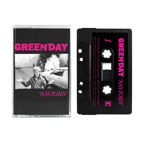 Green Day - Saviors - New Cassette 2024 Reprise Vinyl - Rock / Pop Punk