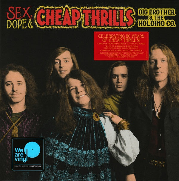 Big Brother & The Holding Co. - Sex, Dope, & Cheap Thrills (1968) - New 2 LP Record 2018 Legacy 140 gram Vinyl & Download - Blues Rock / Psychedelic Rock