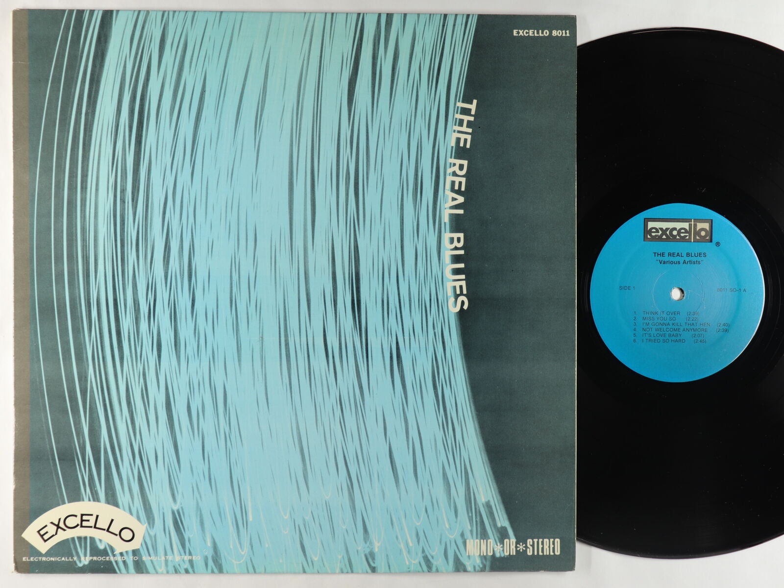 Various ‎– The Real Blues (1969) - Mint- Lp Record 1980's Excello USA Vinyl - Blues / Country Blues - Shuga Records