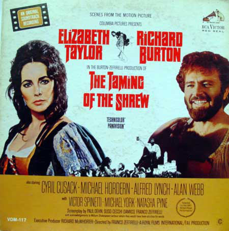 Nino Rota ‎– The Taming Of The Shrew: Scenes From The Motion Picture - Mint- 1967 Mono USA Original Press - Soundtrack