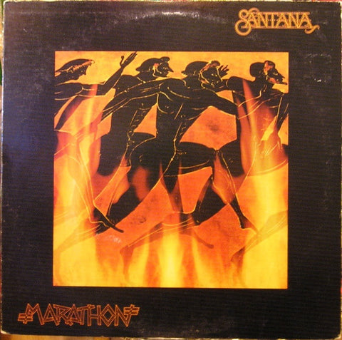 Santana ‎– Marathon - VG+ LP Record 1979 Columbia USA Vinyl - Rock / Fusion / Jazz-Rock