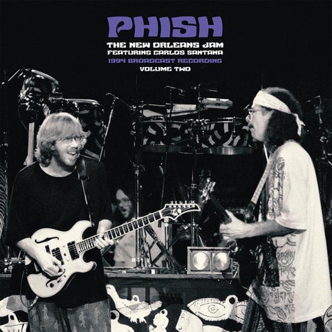 Phish ‎– The New Orleans Jam Volume 2 (Featuring Carlos Santana) (1994 Broadcast Recording) - New 2 LP Record 2021 Parachute Europe Import Vinyl - Psychedelic Rock / Alternative Rock