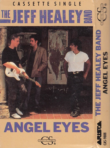 The Jeff Healey Band – Angel Eyes - Used Cassette Tape Arista 1989 USA - Rock / Blues Rock