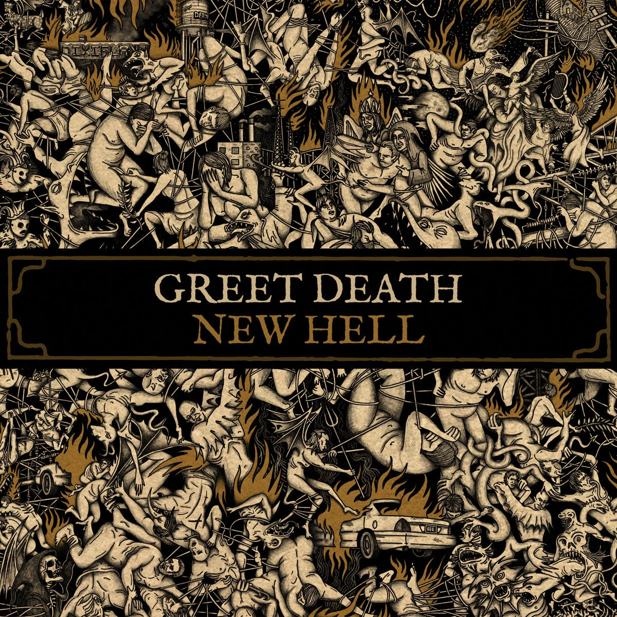 Greet Death - New Hell - New LP Record 2019 Deathwish Indie Exclusive Colored Vinyl - Post Rock