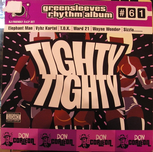 Various ‎– Tighty Tighty - New 2 LP Record 2004 Greensleeves UK Import Vinyl - Reggae / Dancehall - Shuga Records