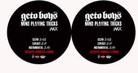 Geto Boys - Mind Playing Tricks - New Vinyl Record 2016 Rap-A-Lot RSD Black Friday Limited Edition (2000) 12" Single on Green Vinyl - Rap / Hip Hop