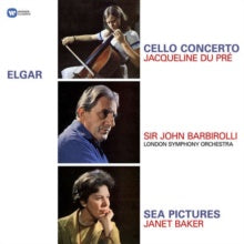 Elgar - Jacqueline Du Pré, Sir John Barbirolli, London Symphony Orchestra / Janet Baker – Cello Concerto / Sea Pictures (1965) - New LP Record 2017 Warner Classics Germany Vinyl - Classical