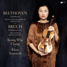 Beethoven, Bruch, The London Philharmonic Orchestra, Kyung-Wha Chung, Klaus Tennstedt – Violinkonzert / Violinkonzert No. 1 - New 2 LP Record 2022 EMI Europe Vinyl - Classical
