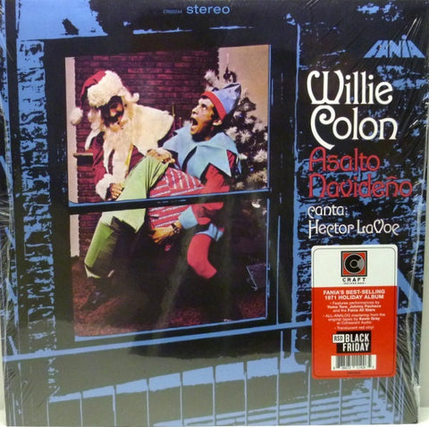Willie Colon and Hector Levoe - Asalto Navideño - New LP Record Store Day Black Friday 2019 Craft Translucent Red Vinyl - Holiday / Latin / Salsa