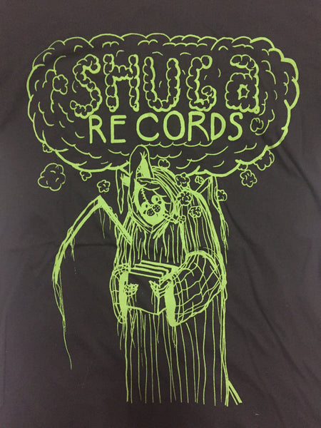 Uncle Harvey - Shuga Records Winter 2018 Repress on Green on Black T-Shirt - Shuga Records
