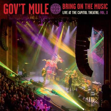 Gov't Mule - Bring On The Music - Live at The Capitol Theatre: Vol 3 - New LP Record Store Day Black Friday Provouge Europe RSD First Release 180gram Purple / Yellow Triple Stripe Vinyl - Rock