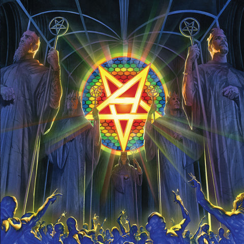 Anthrax - For All Kings - New 2 Lp Record 2016 Indie Exclusive Yellow & Splatter Vinyl & SLIPMAT - Thrash / Heavy Metal