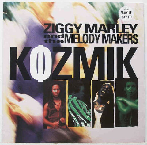 Ziggy Marley And The Melody Makers - Kozmik VG+ - 12" Single 1991 Virgin USA - Reggae