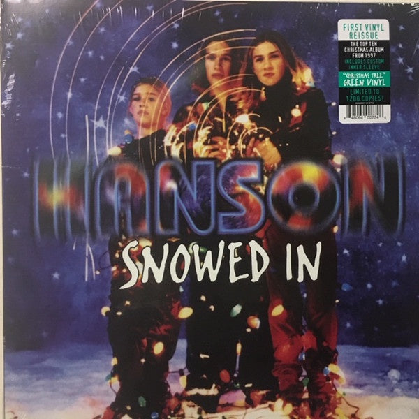 Hanson ‎– Snowed In (1997) - New LP Record 2018 Real Gone Christmas Tree Green Vinyl - Holiday / Pop Rock