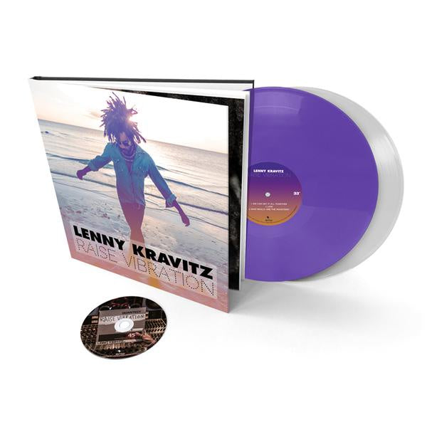 Lenny Kravitz - Raise Vibration - New Vinyl 2 Lp 2018 BMG Rights Limited Edition Super Deluxe Pressing on Colored Vinyl with 12"x12" Hardcover Book, CD and Download - Rock