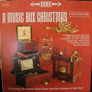 Rita Ford's Music Boxes - A Music Box Christmas - M- Lp 1961 Columbia USA - Folk / Holiday