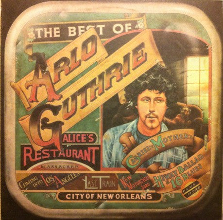 Arlo Guthrie ‎– The Best Of Arlo Guthrie - Mint- 1977 Stereo Original Press USA - Rock/Folk