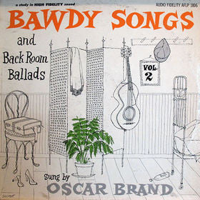 Oscar Brand ‎– Bawdy Songs And Backroom Ballads - Vol. II VG+ 1956 Audio Fidelity LP USA - Comedy / Folk