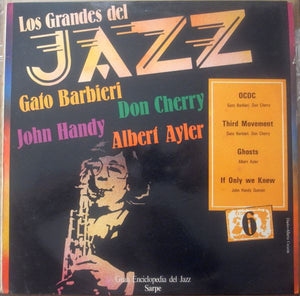 Gato Barbieri, Don Cherry, John Handy, Albert Ayler - Los Grandes Del Jazz 6 - VG+ 1980 Spain Import Cassette Tape - Free Jazz