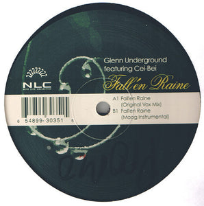 Glenn Underground Ft. Cei-Bei ‎– Fall'en Raine - New 12" Single 2002 Nite Life Vinyl - Chicago House / Deep House