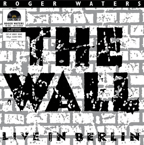 Roger Waters - The Wall (Live In Berlin) - New 2 LP Record Store Day 2020 UME Limited Edition 180 gram Clear Vinyl - Classic Rock