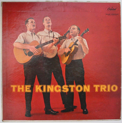 Kingston Trio ‎– The Kingston Trio - VG Lp Record 1958 USA Original Vinyl - Folk