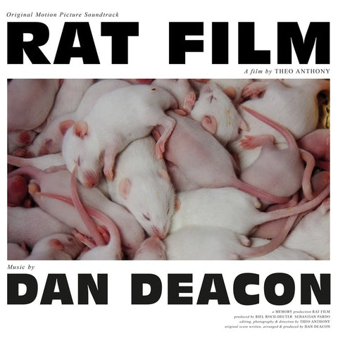 Dan Deacon - Rat Film (Original Film Score) - New Lp Record 2017 Europe Import Domino 180 Gram Vinyl & Download - Soundtrack