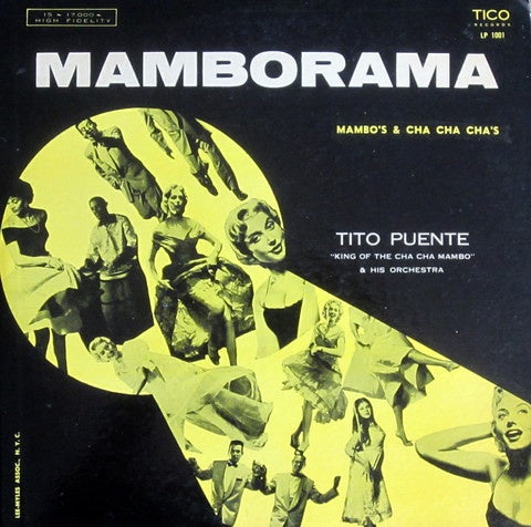 Tito Puente & His Orchestra ‎– Mamborama - VG+ LP Record 1955 Tico USA Original Vinyl - Jazz / Latin / Cha-Cha, Mambo