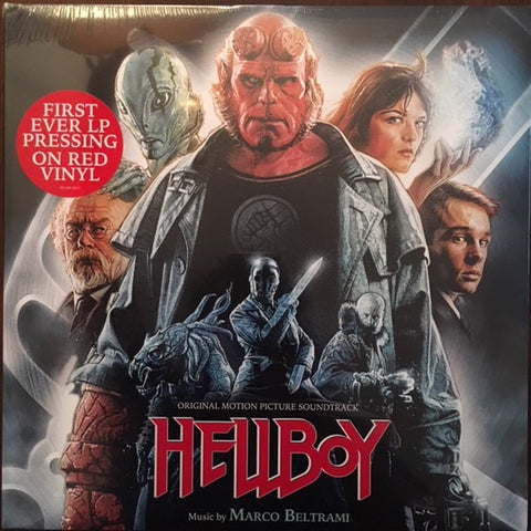 Marco Beltrami ‎– Hellboy (Original 2004 Motion Picture) - New Vinyl Lp 2018  Varèse Sarabande First Lp Pressing on Red Vinyl - Soundtrack