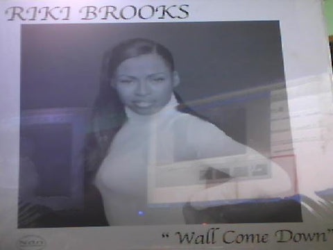 Riki Brooks ‎– Wall Come Down - New 12" Single Record 2000's USA Vinyl - Hip Hop / Ragga