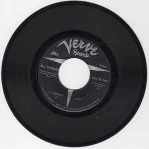 Ella Fitzgerald- Mack The Knife / Too Darn Hot- VG 7" SIngle 45RPM- Verve Records USA- Jazz