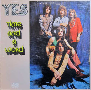 Yes - Time And A Word - VG LP Record 1970 Atlantic USA Vinyl - Rock / Prog Rock