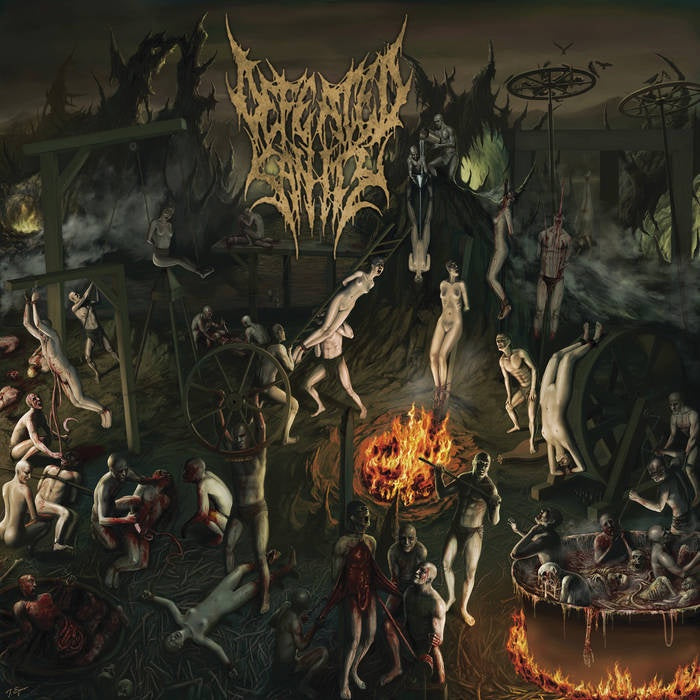 Defeated Sanity ‎– Chapters Of Repugnance (2010) - New LP Record 2018 Willow Tip Blue Marble Vinyl - Death Metal - Shuga Records