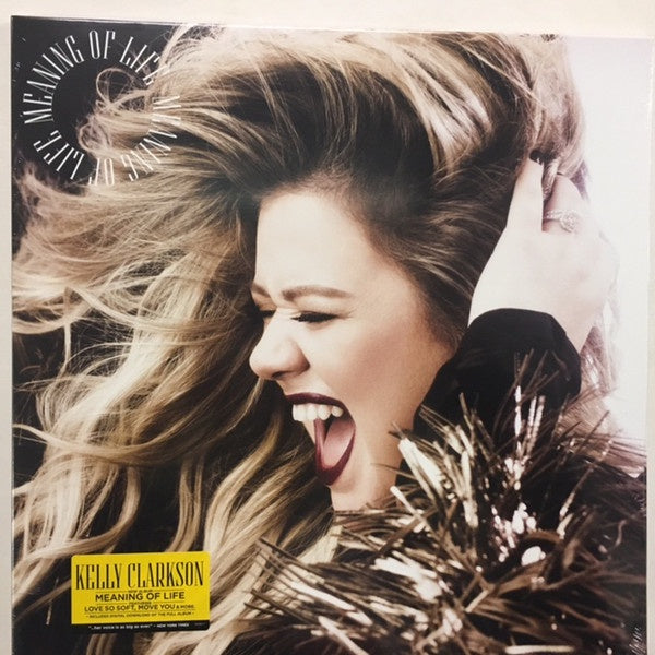Kelly Clarkson ‎– Meaning Of Life - New LP Record 2017 Atlantic Europe Import Vinyl - Pop - Shuga Records