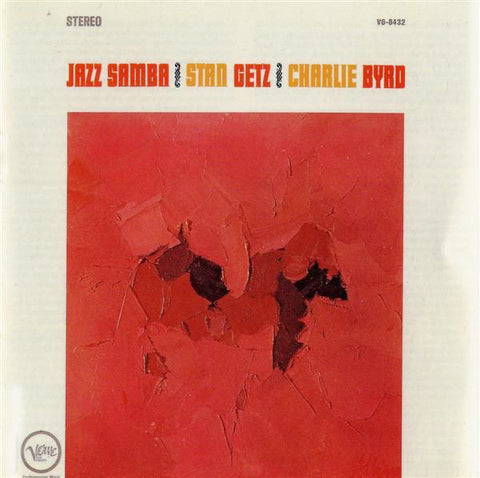 Stan Getz / Charlie Byrd ‎– Jazz Samba VG- (Low Grade) 1962 Verve Stereo LP USA - Jazz / Bossa Nova