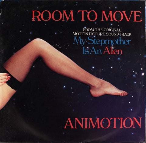 Animotion ‎– Room To Move / Send It Over VG+ 7" Single (from the Motion Picture 'My Stepmother Is An Alien') 1988 Polydor Stereo - Soundtrack / Synth-Pop