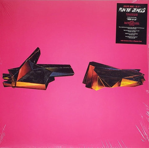 Run The Jewels ‎– Run The Jewels 4 - New 2 LP Record 2020 BMG Indie Exclusive Clear & Magenta Swirl Vinyl - Hip Hop