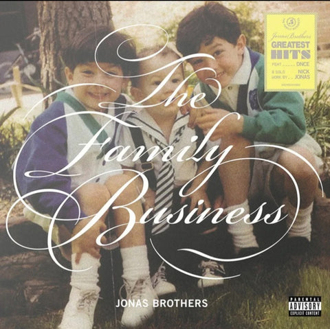 Jonas Brothers – The Family Business - New 2 LP Record Store Day Black Friday 2023 Republic RSD Clear Vinyl - Pop Rock