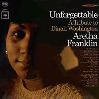 Aretha Franklin ‎– Unforgettable - A Tribute To Dinah Washington (1964)- VG Lp Record 1972 CSB USA Vinyl - Soul