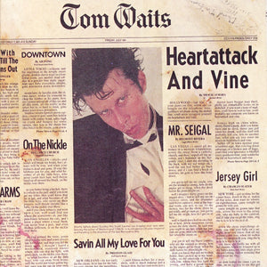 Tom Waits - Heartattack And Vine (1980) - New Vinyl Lp 2018 Anti 'Indie Exclusive' Reissue on Coke-Bottle Clear Vinyl - Blues Rock