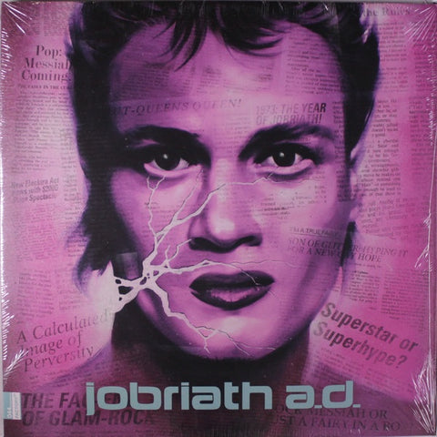 Jobriath ‎– Jobriath A.D. - A Rock 'N' Roll Fairy Tale + Popstar: The Lost Musical (1977) - New Lp Record 2015 Factory 25 USA Blue Vinyl & DVD - Rock / Glam
